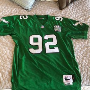 Reggie White Eagles authentic Mitchell and Ness